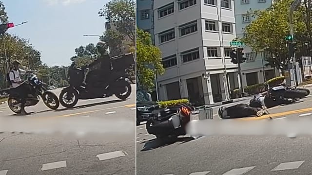 白沙两摩托车相撞 两骑士送院