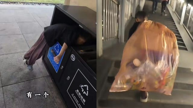 中国11岁男孩辍学拾荒 引起网民关注
