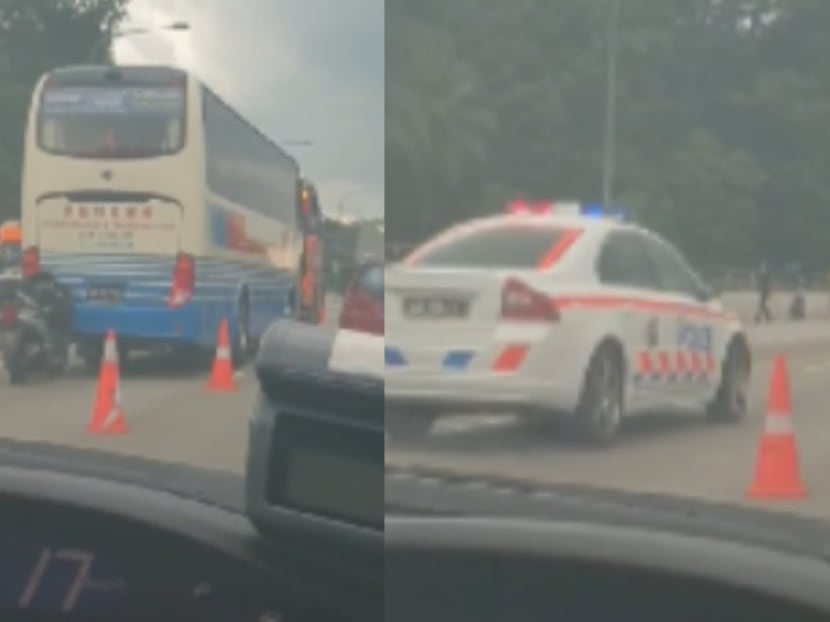 Videos of the incident circulating on social media showed multiple emergency response vehicles at the scene.