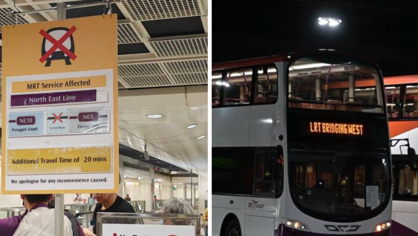 NEL, Sengkang-Punggol LRT disruption: LTA, SBS Transit working to avoid repeat of rare 'double fault' scenario