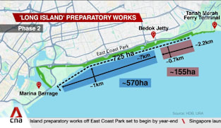 Preparatory works for Long Island project off East Coast Park set to begin by year-end