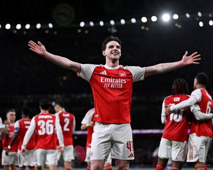 Eze stunner helps Arsenal past Leverkusen into last eight