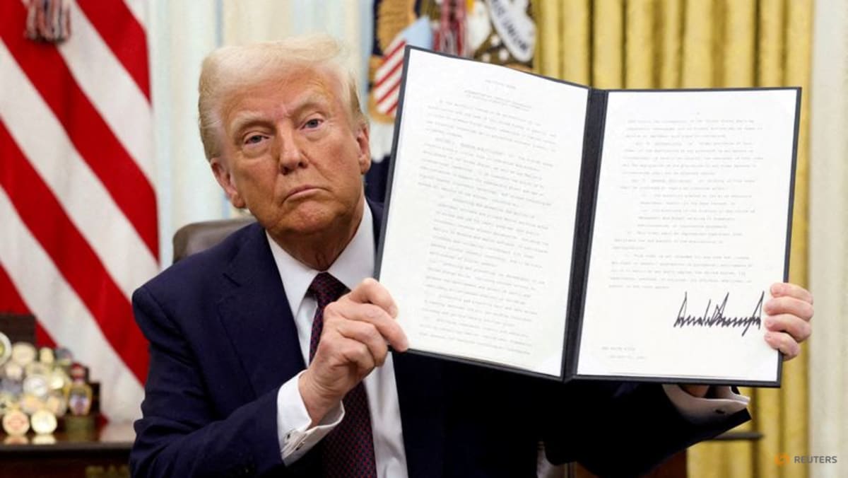 Trump signs order to establish strategic bitcoin reserve - CNA