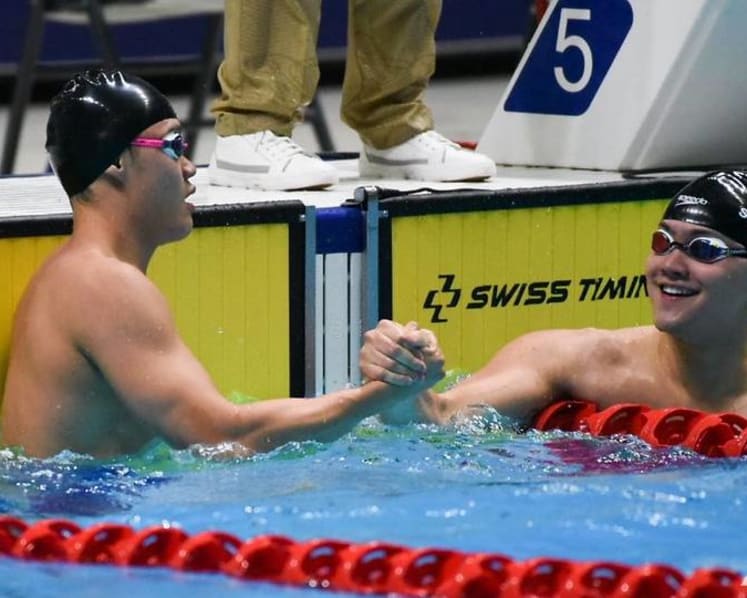 Swimming: Teong Tzen Wei stuns defending champion Joseph Schooling to win 50m butterfly at SEA Games