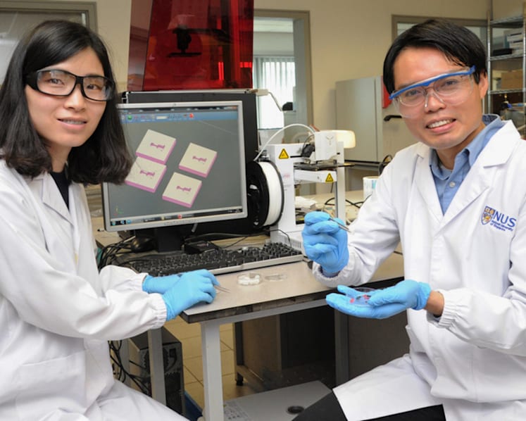 NUS develops 3D-printed customised tablets that release drugs at different rates
