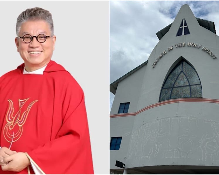 Church of the Holy Spirit priest says man who punched him in the head has special needs
