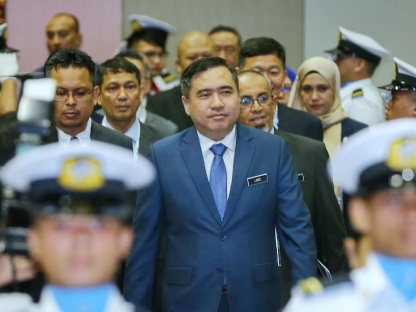 Transport Minister Anthony Loke arrives at the Kuala Lumpur Convention Centre to launch the World Maritime Week 2019 National Celebrations, Sept 10, 2019.