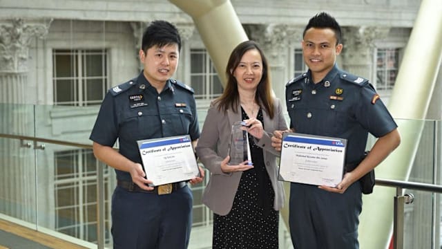 幸得辅警和银行职员机警发现 阿叔保住六位数血汗钱