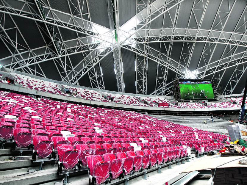 Sports Hub: It’s nearly there