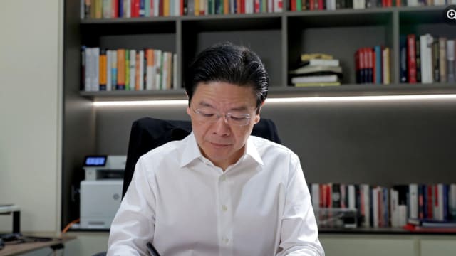 总理黄循财星期天于宏茂桥工教院 发表国庆群众大会演讲