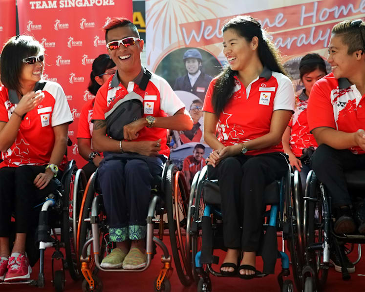 Singapore's Paralympians feted with celebratory parade