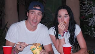 Katy Perry dan Justin Trudeau tampil santai sembari umbar kemesraan di Coachella