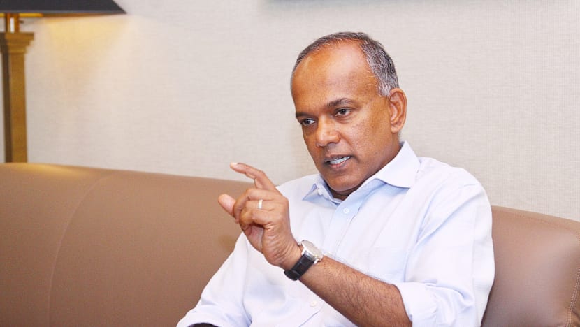 Shanmugam meets with individual who made seditious remarks