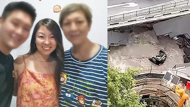 地陷事故近半年后首开腔 坠坑女司机：动弹不得 一度想放弃