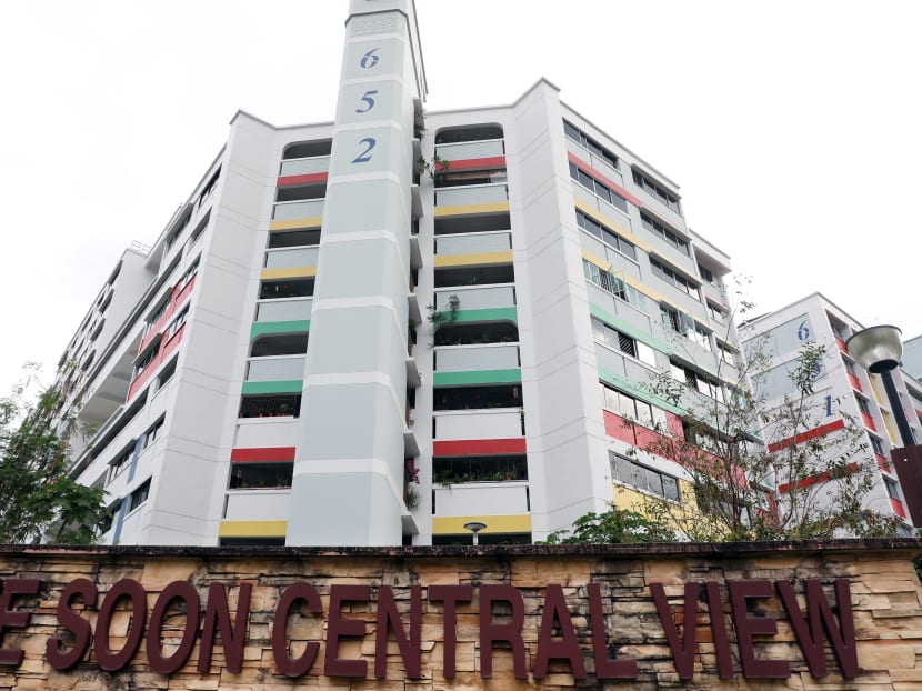 A view of Block 652 along Yishun Avenue 4 where a flat was sold for more than S$1 million. A view of Block 652 along Yishun Avenue 4 where a flat was sold for more than S$1 million.