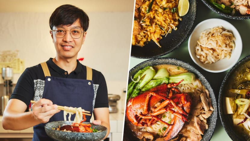 Hor Fun With Lobster & Salted Egg Chicken Cutlet By Ipoh-Born Chef At Cute Cafe 