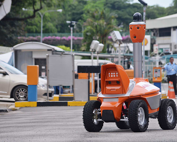 Robot ‘security guards’ up for hire