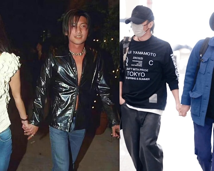 Nicholas Tse and Faye Wong seen holding hands; netizens reminded of the couple doing the same thing 21 years ago