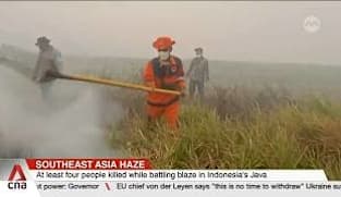 Haze: At least 4 people killed while battling blaze in Indonesia's Java 
