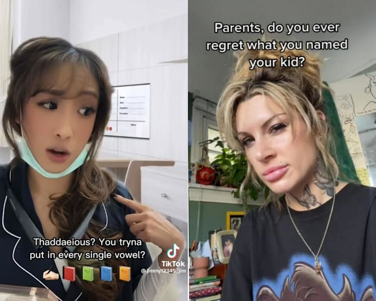 #trending: In viral rap video, S'pore TikToker disses quirky names millennial parents give their babies