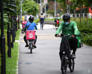 Despair, frustration and helplessness among delivery riders over foreigners working illegally in their midst