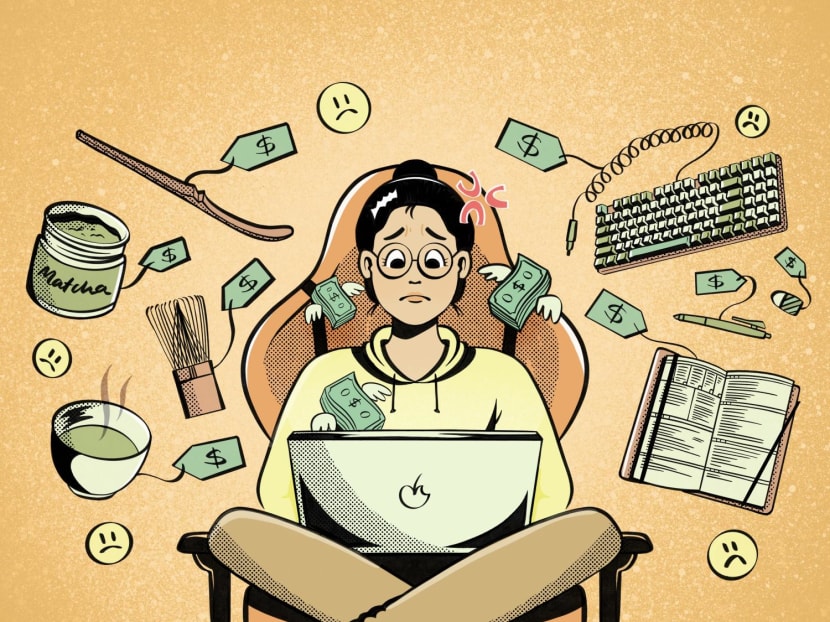 Inspired by TikTok trends, the author recently went on a self-improvement shopping spree, buying things she didn't need in a bid to improve her remote-working life. Inspired by TikTok trends, the author recently went on a self-improvement shopping spree, buying things she didn't need in a bid to improve her remote-working life.