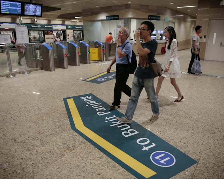 10-minute grace period for commuters who enter wrong platform at Stevens MRT station