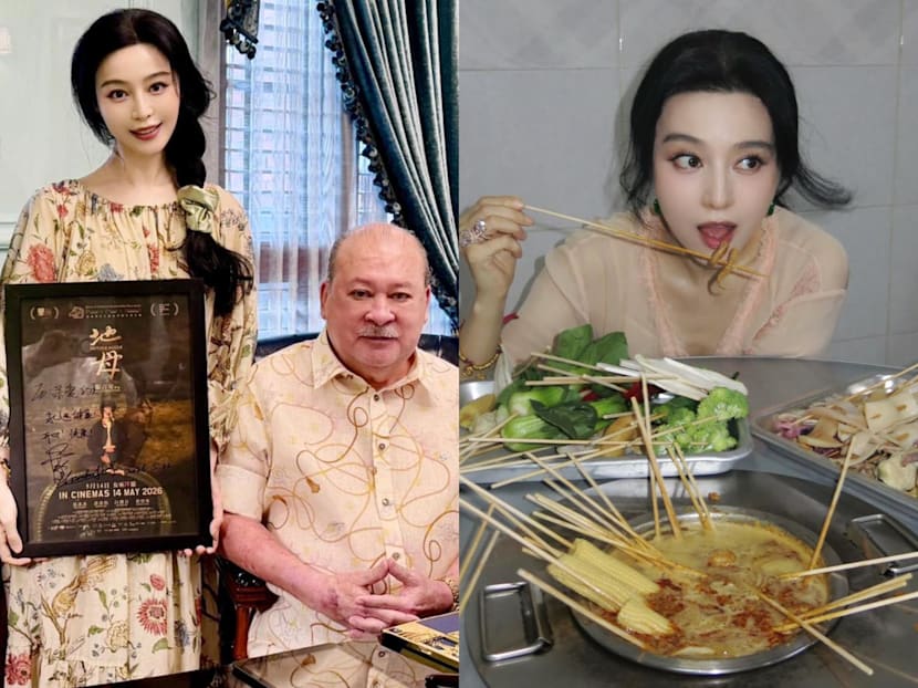 Actress Fan Bingbing meets Malaysian king Sultan Ibrahim at his Johor palace, eats satay in Melaka
