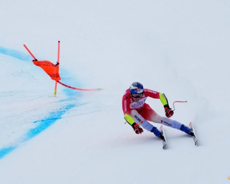 Alpine skiing-Switzerland's Odermatt triumphs in Copper Mountain Super-G