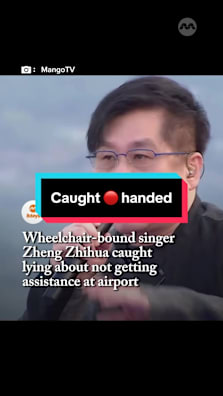 Zheng Zhihua has since apologised after a leaked video proved staff did assist him at Shenzhen Bao’an Airport. #zhengzhihua #8dayssgasianent #8dayssg #airplane #wheelchair 