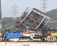 Three dead after structure collapses at retired South Korean power plant