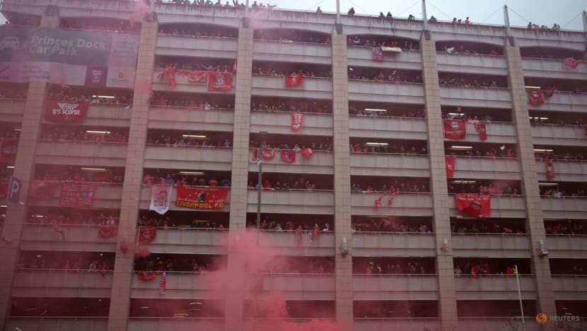 Man detained after road traffic collision at Liverpool's title parade Man detained after road traffic collision at Liverpool's title parade