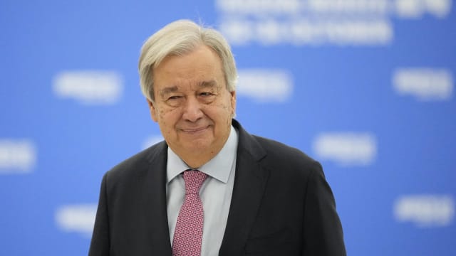 联合国秘书长呼吁恢复多地和平