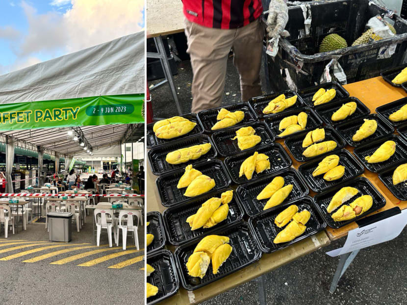 Giant Tampines has a free-flow durian buffet: Worth going or not?