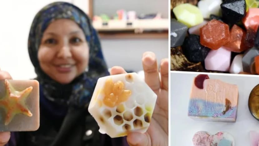 Peguam wanita ini hasilkan sabun, produk dandanan diri mesra alam