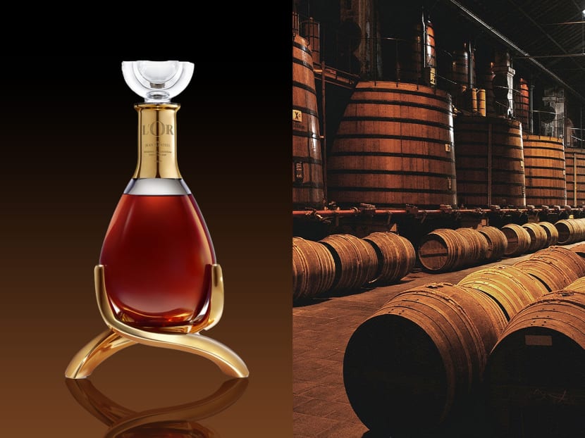 MARTELLとCHATEAU HORTEVIE2002 ブランデーワイン（Hortevie