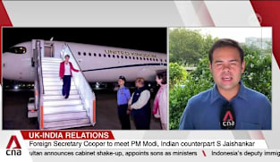 British Foreign Secretary Cooper arrives in India for first official visit
