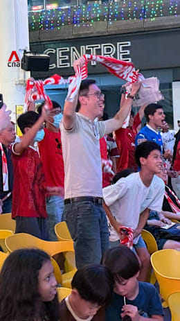 Jubilation after Singapore beat Hong Kong 2-1 to qualify for Asian Cup for first time on merit