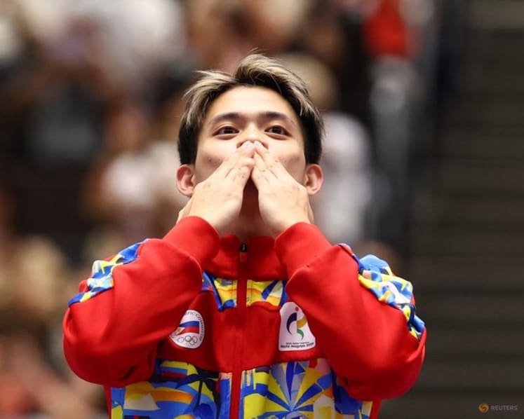 Games-Philippines trailblazer Yulo adds Asian Games gold to Olympic success in gymnastics