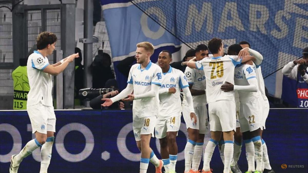 Newcastle's winning run ends with 2-1 loss at Marseille