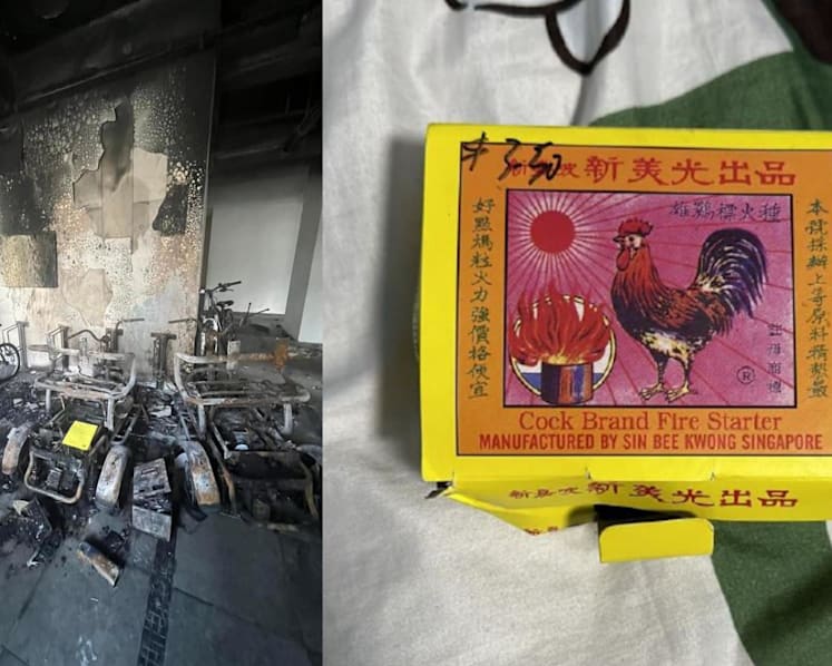 Man suspected of starting fire at Admiralty Link void deck that burnt bicycles, PMAs arrested