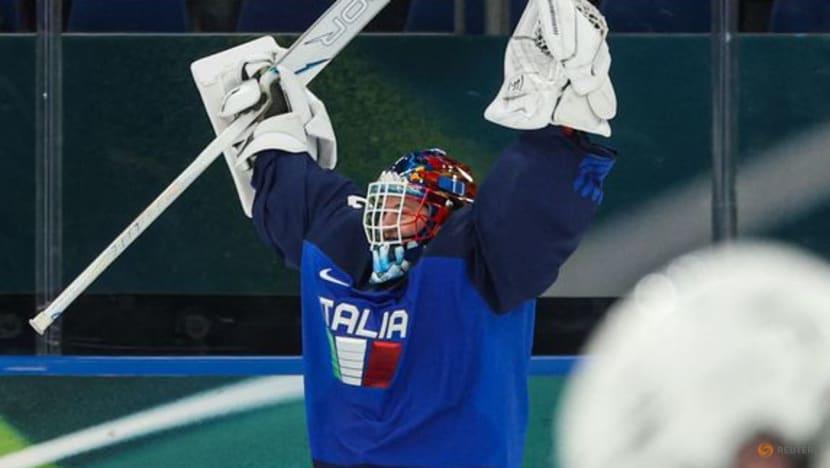 Ice hockey-Italy's 'family' team hungry for more after breakthrough win, says coach