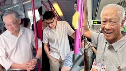 Ministers On Public Transport: Who Was Spotted Taking The MRT, LRT & Bus This Month?