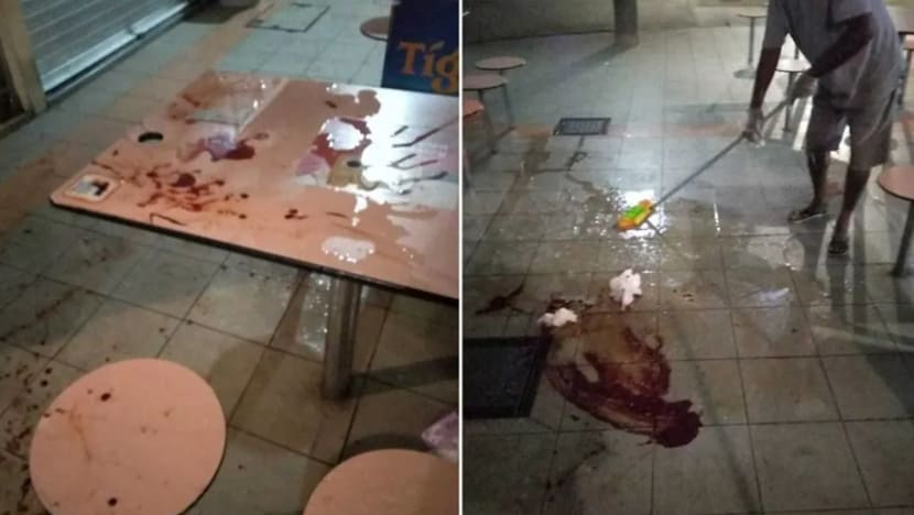Lelaki ditemui cedera di Pusat Makanan Whampoa Drive dibawa ke hospital