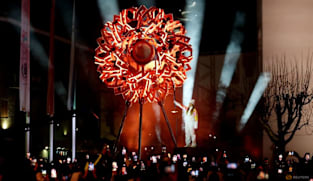 Sofia Goggia lights Games cauldron in Cortina