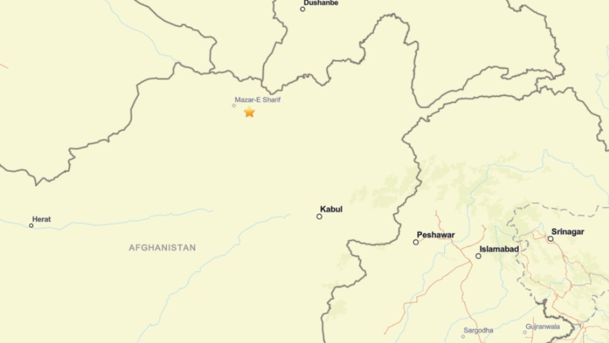 Magnitude 6.3 earthquake shakes Afghanistan's Mazar-e Sharif city, casualties feared
