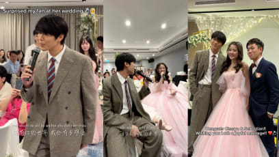 Glenn Yong Surprises Fan At Her Wedding; Bride’s Best Friend Masterminded The Whole Thing