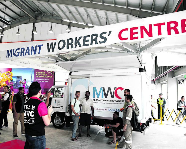 Centre hopes to help more migrant workers with mobile office