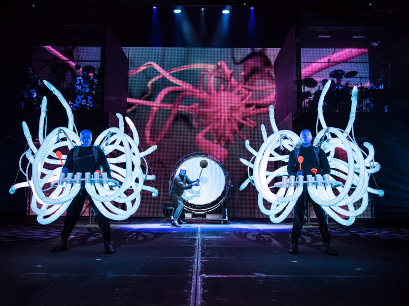 Theatre review: Watching The Blue Man Group live is worth the wait