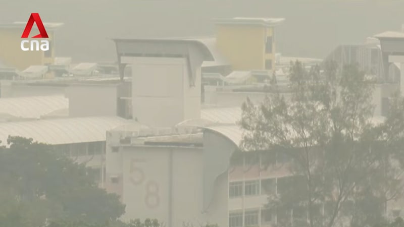 Haze in Singapore: Solar panel operators report around 15% drop in output on a daily average 
